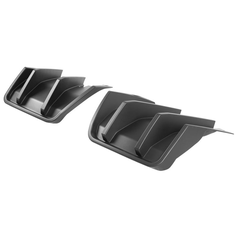 2014-2019 Chevy Corvette IKON Rear Bumper Diffuser Lip PP