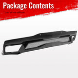Rear Diffuser Lip for Chevy Corvette C8 Stingray & Z51 2020-2026 Pearl Black PP