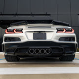 Rear Diffuser Lip for Chevy Corvette C8 Z06 ZR1 2023-2026 Pearl Black PP