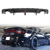 2020-2024 Charger Widebody Rear Diffuser W/ Brake Light PP
