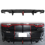 2020-2024 Charger Widebody Rear Diffuser W/ Brake Light PP