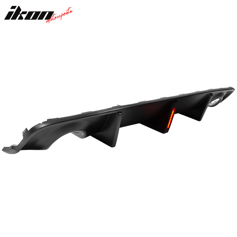 2020-2024 Charger Widebody Rear Diffuser W/ Brake Light PP