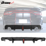 2020-2024 Charger Widebody Rear Diffuser W/ Brake Light PP
