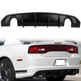 2012-2014 Charger SRT8 V2 Style Rear Diffuser w/ Reflective Tape