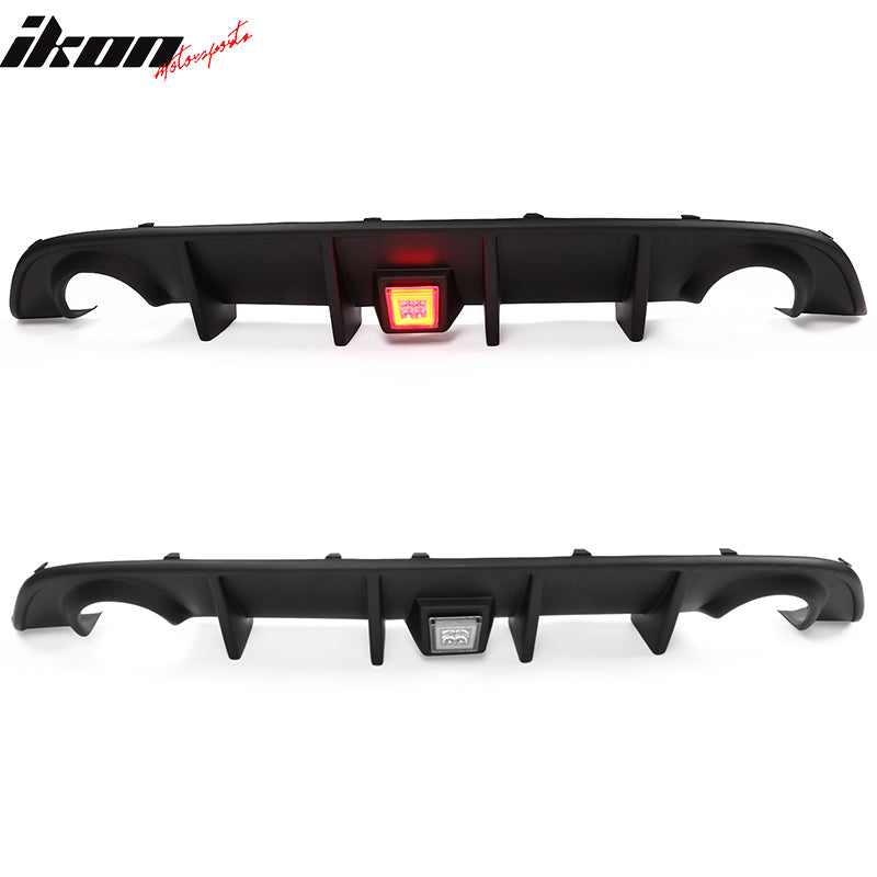 2015-2023 Charger SRT Rear Diffuser PP 3RD LED Brake Lamp