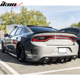 2015-2023 Dodge Charger Rear Diffuser V2 Side Lip Clear LED Brake Lamp