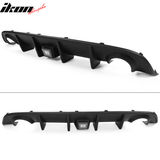 2015-2023 Dodge Charger Black Rear Diffuser Lip Clear Brake Light PP