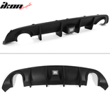 2015-2023 Dodge Charger Black Rear Diffuser Lip Clear Brake Light PP
