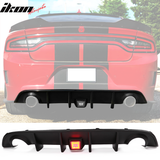 2015-2023 Charger SRT Rear Diffuser PP 3RD LED Brake Lamp