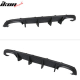 2015-2023 Dodge Charger Rear Bumper Quad Exhaust Rear Lip Diffuser PP