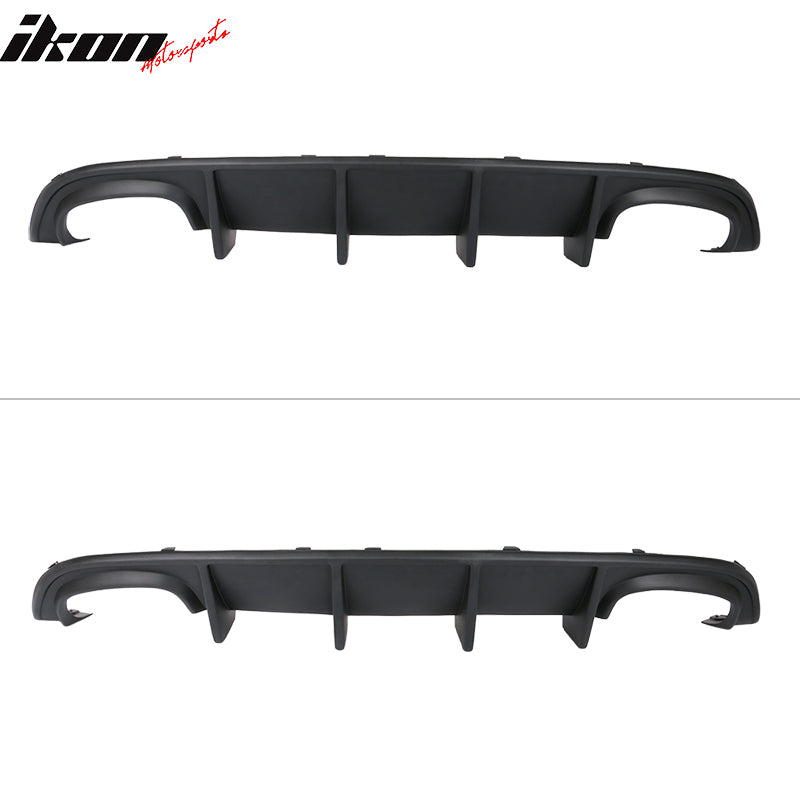 2015-2023 Dodge Charger Rear Bumper Quad Exhaust Rear Lip Diffuser PP
