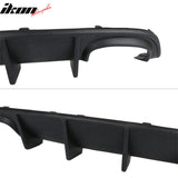 2015-2023 Dodge Charger Rear Bumper Quad Exhaust Rear Lip Diffuser PP