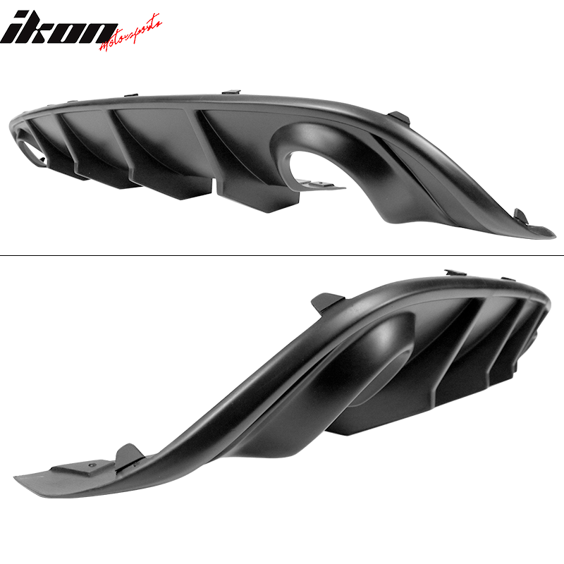 2015-2024 Dodge Charger SRT V2 Rear Diffuser with Reflective Tape PP