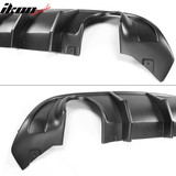 2015-2023 Dodge Charger Black Rear Bumper Conversion Diffuser Lip PP