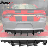 Rear Bumper Diffuser for 2020-2024 Dodge Charger Widebody IKON Style P