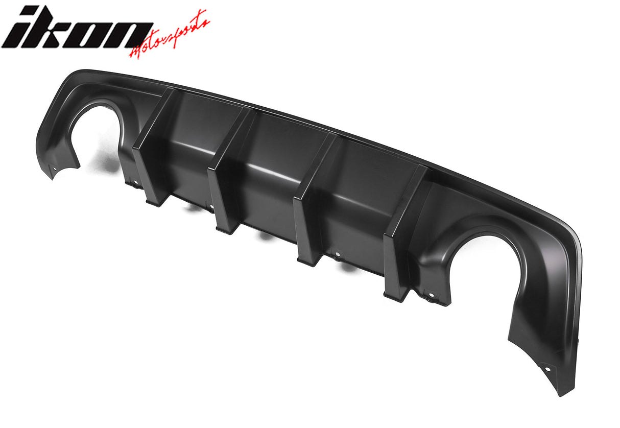 Rear Bumper Diffuser for 2020-2024 Dodge Charger Widebody IKON Style P
