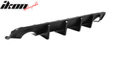 Rear Bumper Diffuser for 2020-2024 Dodge Charger Widebody IKON Style P