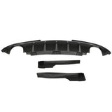 2013-2017 Dodge Dart IKON Style Unpainted Rear Bumper Diffuser PU