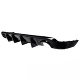 2011-2024 Dodge Durango Rear Bumper Lip Diffuser V1 Gloss Black Apron
