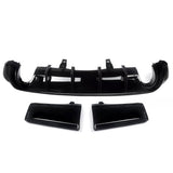 2011-2024 Dodge Durango Rear Bumper Lip Diffuser V1 Gloss Black Apron