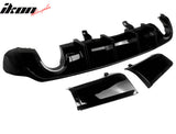 2011-2024 Dodge Durango Rear Bumper Lip Diffuser V1 Gloss Black Apron