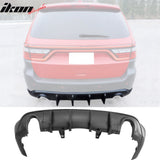 2011-2024 Dodge Durango Rear Bumper Lip Diffuser V1 Matte Black Apron