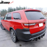 2011-2024 Dodge Durango Rear Bumper Lip Diffuser V1 Matte Black Apron