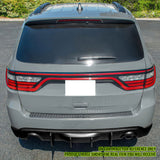 2011-2024 Dodge Durango Rear Bumper Lip Diffuser V2 Gloss Black Apron