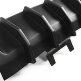 2013-2014 Ford Mustang Shelby Unpainted Black Rear Bumper Diffuser PP