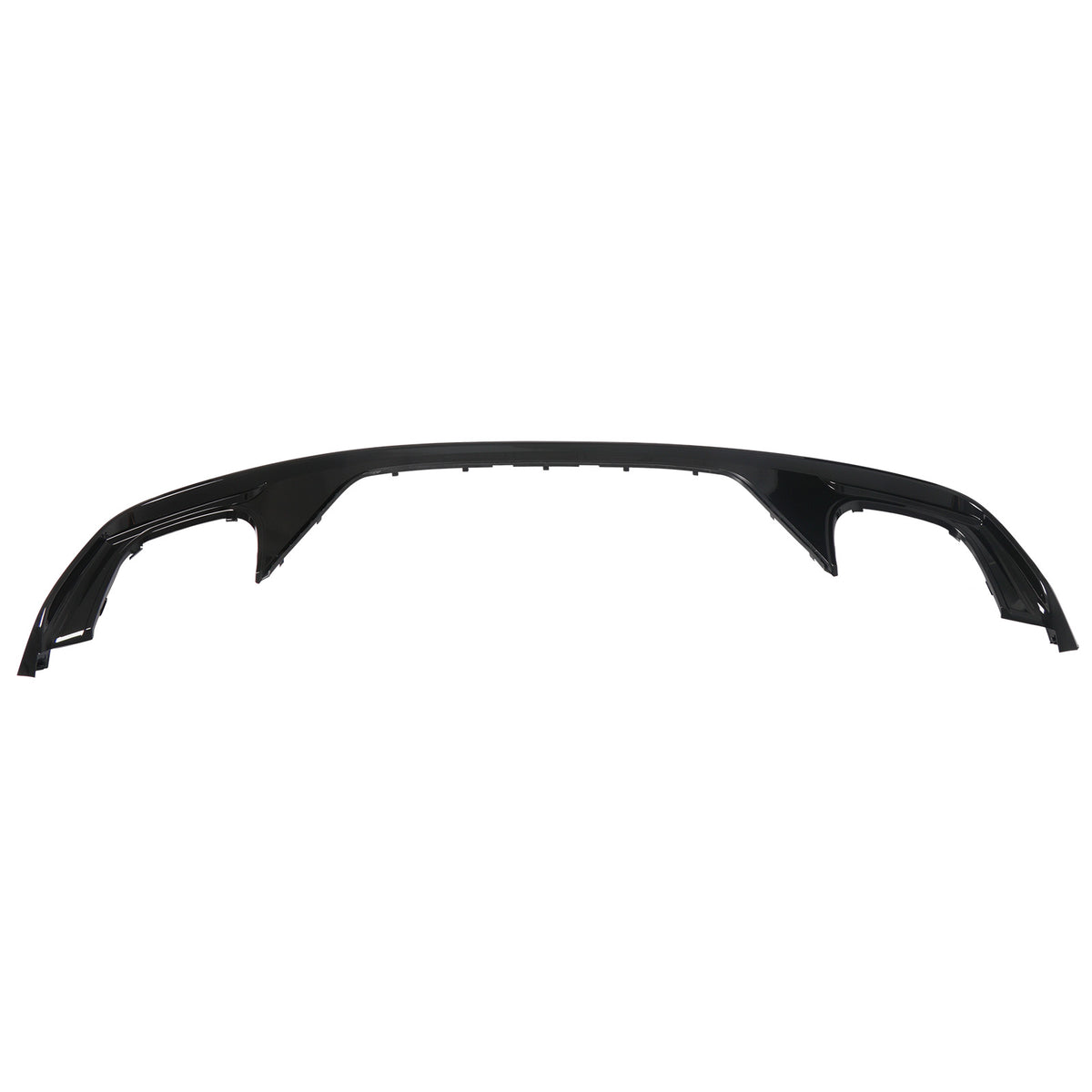 2015-2017 Ford Mustang Competition Rear Diffuser Bumper Gloss Black PP