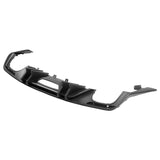 2015-2017 Ford Mustang Competition Rear Diffuser Bumper Matte Black PP