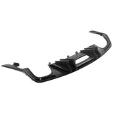 2015-2017 Ford Mustang Competition Rear Diffuser Bumper Matte Black PP