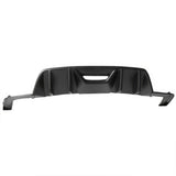 2015-2017 Ford Mustang Rear Diffuser Bumper Lip HN Style Matte Black P