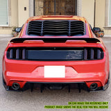 2015-2017 Ford Mustang Rear Diffuser Bumper Lip HN Style Matte Black P
