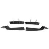 2018-2021 Ford Mustang EcoBoost Gloss Black Rear Bumper Diffuser ABS