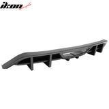 2018-2023 Ford Mustang Ecoboost & Ecoboost Premium Rear Bumper Lip Diffuser Lower Valance Exterior Auto Parts IKON Style Carbon Fiber Print PP