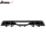 2018-2023 Ford Mustang Ecoboost & Ecoboost Premium Rear Bumper Lip Diffuser Lower Valance Exterior Auto Parts IKON Style Gloss Black PP Polypropylene