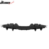 2018-2023 Ford Mustang Ecoboost & Ecoboost Premium Rear Bumper Lip Diffuser Lower Valance Exterior Auto Parts IKON Style Gloss Black PP Polypropylene