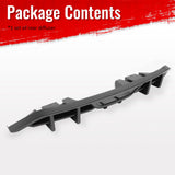 2018-2023 Ford Mustang Ecoboost & Ecoboost Premium Rear Bumper Lip Diffuser Lower Valance Exterior Auto Parts IKON Style Matte Black PP Polypropylene
