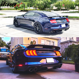 2018-2024 Ford Mustang GT Unpainted Black Rear Bumper Diffuser