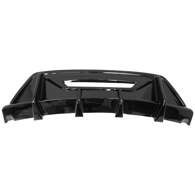 2024-2026 Ford Mustang Ecoboost GT IKON Rear Diffuser Gloss Black ABS