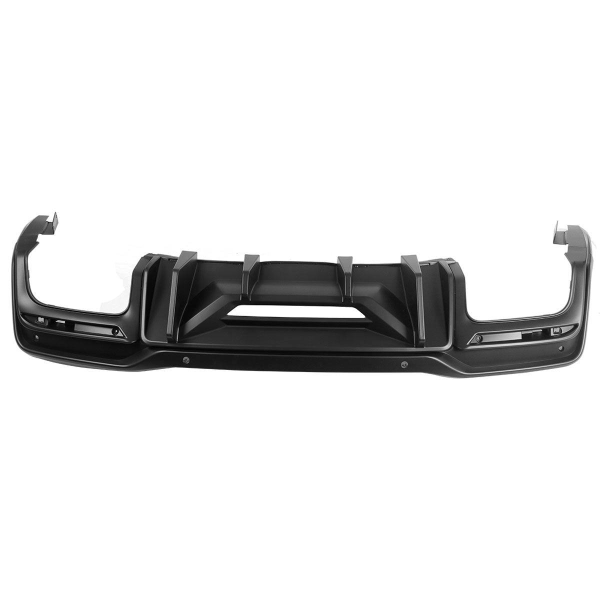 2024-2026 Ford Mustang Rock Style Matte Black Rear Diffuser Lip PP