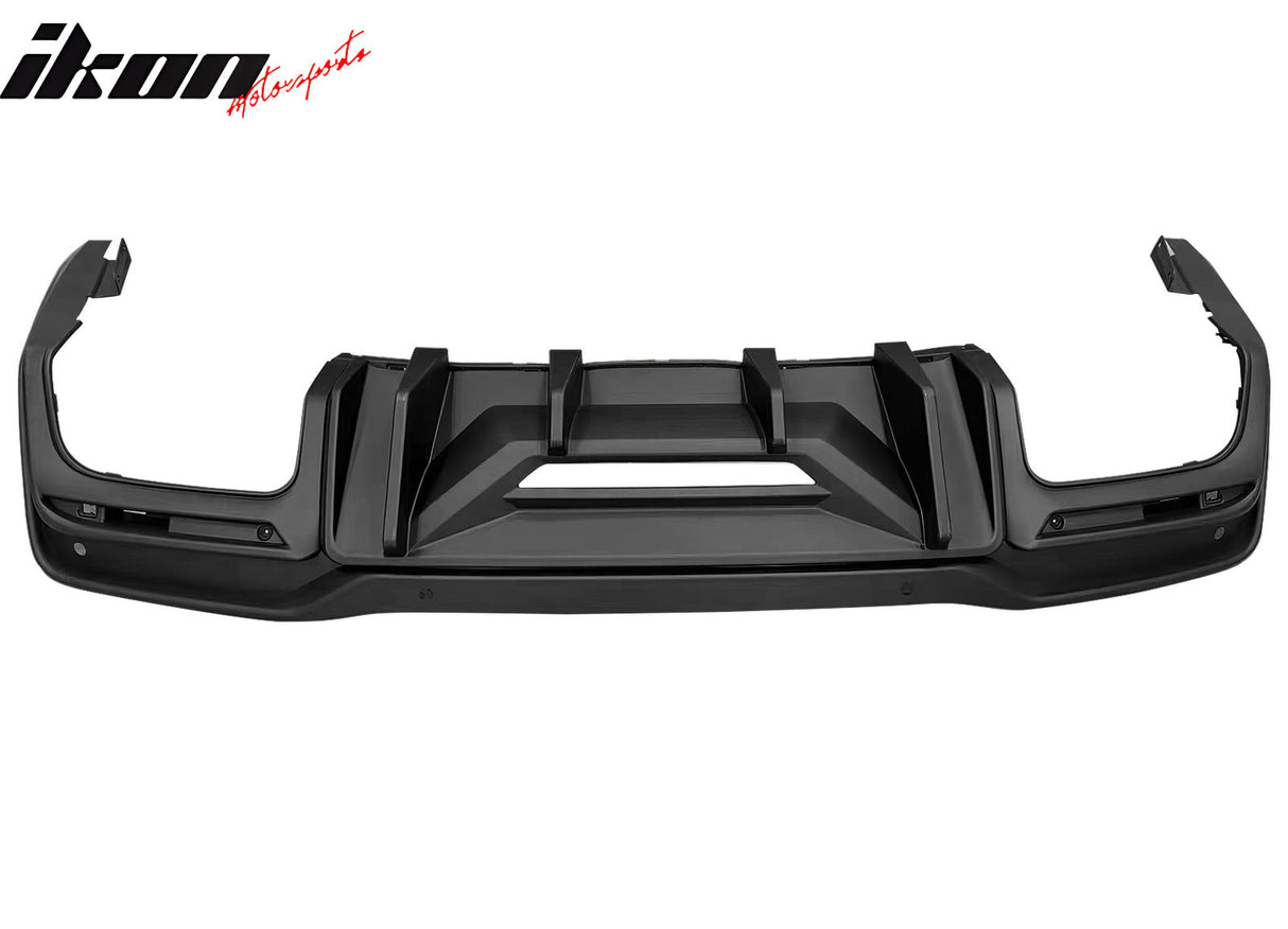 2024-2025 Ford Mustang Bumper Cover W/ Rock Matte Black Diffuser PP