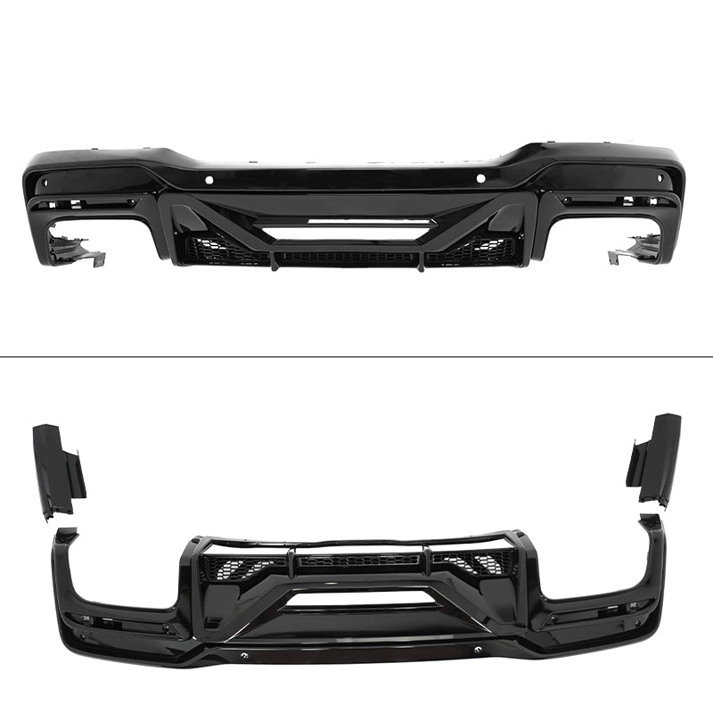 2024-2026 Ford Mustang Dark Horse OE Gloss Black Rear Bumper Diffuser