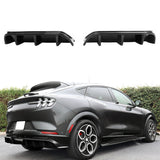 2021-2024 Ford Mustang Mach-E GT Gloss Black Rear Bumper Lip Diffuser
