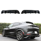 2021-2024 Ford Mustang Mach-E GT Matte Black Rear Bumper Lip Diffuser