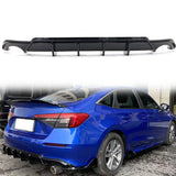 2022-2024 Honda Civic FE-C Style Rear Bumper Lip Diffuser Gloss Black