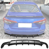 2022-2024 Civic FE-C Style Matte Black Bodykit (Front Rear Trunk Side)