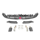 2022-2024 Civic EX/Touring/Si Sedan Gloss Rear Diffuser W/LED+Dual Tip