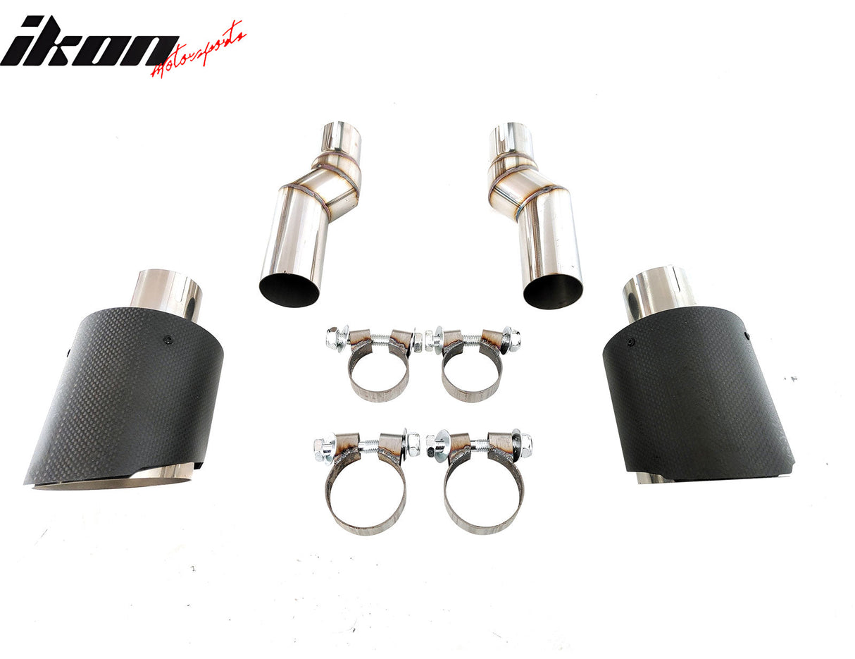 2022-2024 Civic EX/Touring/Si Sedan Gloss Rear Diffuser W/LED+Dual Tip